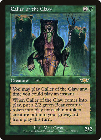 Caller of the Claw [Legions] | Gate City Games LLC