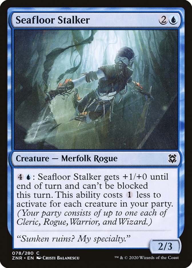 Seafloor Stalker [Zendikar Rising] | Gate City Games LLC