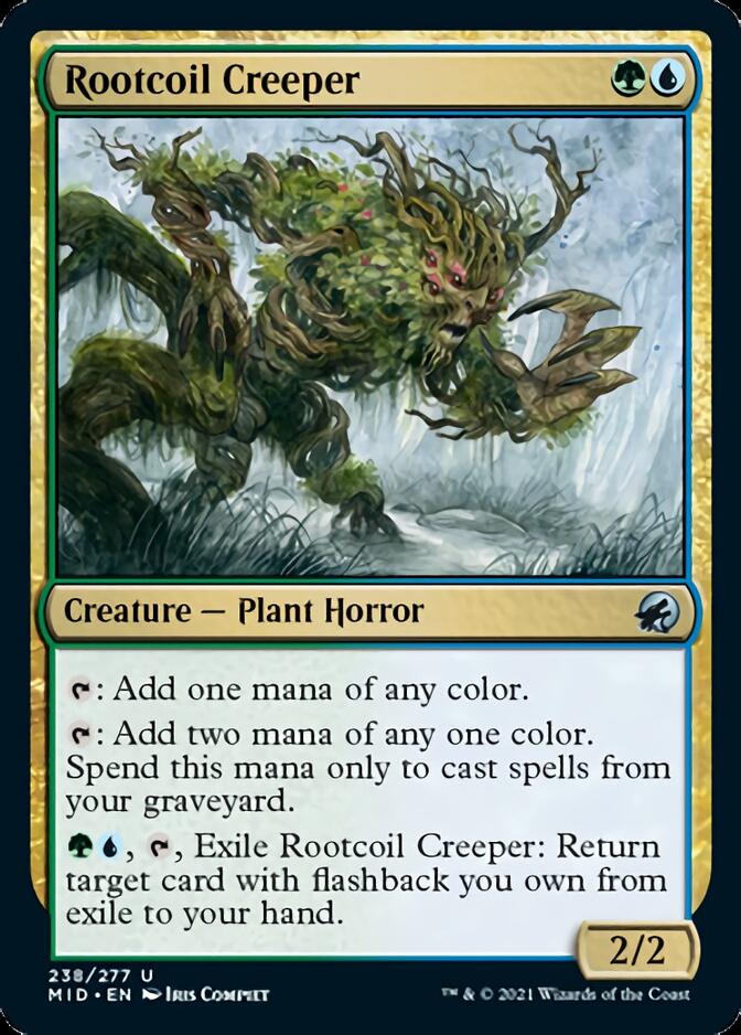 Rootcoil Creeper [Innistrad: Midnight Hunt] | Gate City Games LLC