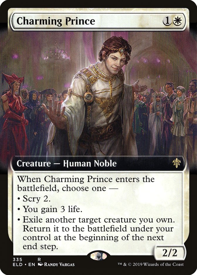 Charming Prince (Extended Art) [Throne of Eldraine] | Gate City Games LLC