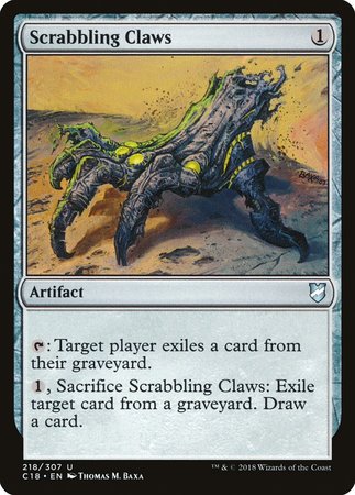 Scrabbling Claws [Commander 2018] | Gate City Games LLC