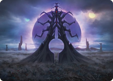 Black Sun's Twilight Art Card [Phyrexia: All Will Be One Art Series] | Gate City Games LLC