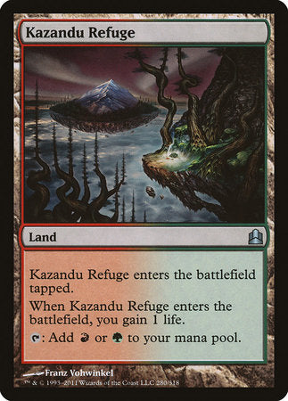 Kazandu Refuge [Commander 2011] | Gate City Games LLC