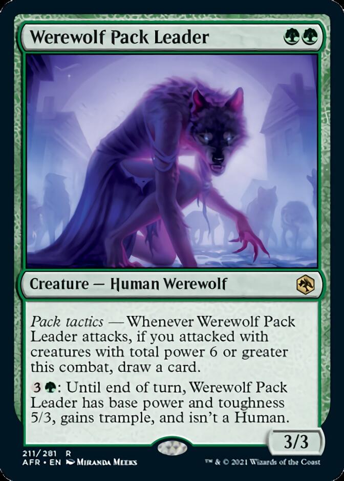 Werewolf Pack Leader [Dungeons & Dragons: Adventures in the Forgotten Realms] | Gate City Games LLC