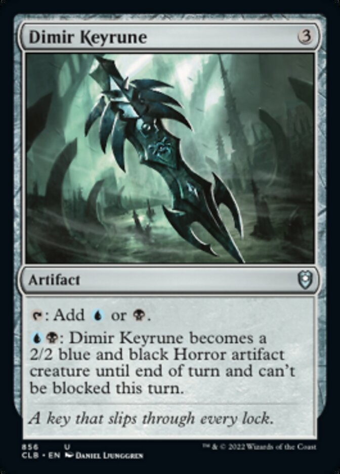 Dimir Keyrune [Commander Legends: Battle for Baldur's Gate] | Gate City Games LLC
