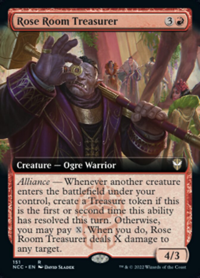 Rose Room Treasurer (Extended Art) [Streets of New Capenna Commander] | Gate City Games LLC