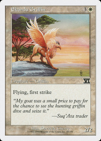 Ekundu Griffin [Classic Sixth Edition] | Gate City Games LLC