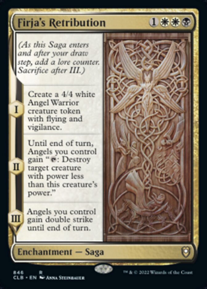 Firja's Retribution [Commander Legends: Battle for Baldur's Gate] | Gate City Games LLC