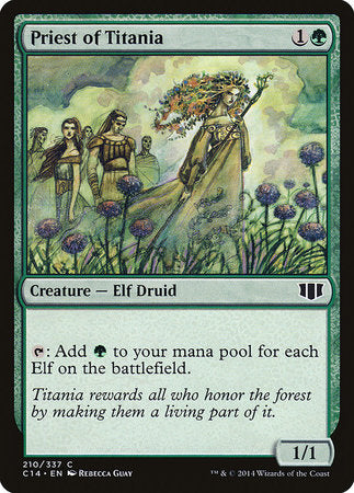 Priest of Titania [Commander 2014] | Gate City Games LLC