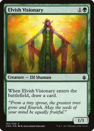 Elvish Visionary [Commander Anthology] | Gate City Games LLC