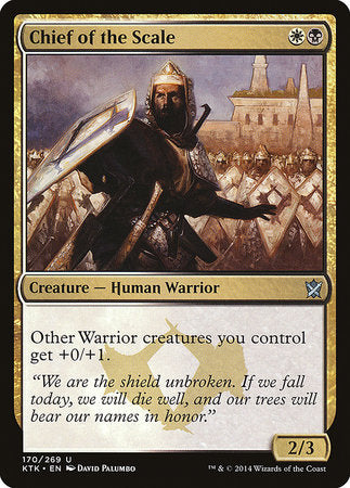 Chief of the Scale [Khans of Tarkir] | Gate City Games LLC