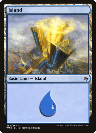 Island (255) [War of the Spark] | Gate City Games LLC