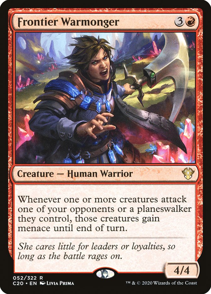 Frontier Warmonger [Commander 2020] | Gate City Games LLC