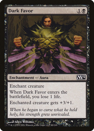 Dark Favor [Magic 2012] | Gate City Games LLC