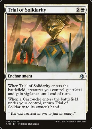 Trial of Solidarity [Amonkhet] | Gate City Games LLC