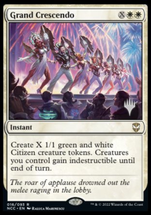 Grand Crescendo (Promo Pack) [Streets of New Capenna Commander Promos] | Gate City Games LLC