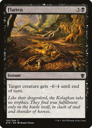 Flatten [Dragons of Tarkir] | Gate City Games LLC