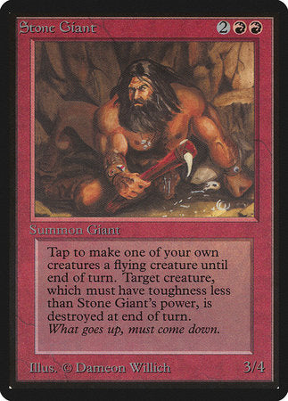 Stone Giant [Limited Edition Beta] | Gate City Games LLC