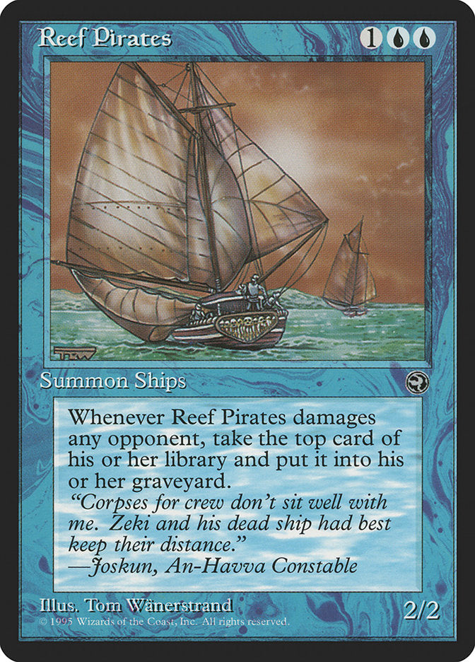 Reef Pirates (Joskun Flavor Text) [Homelands] | Gate City Games LLC