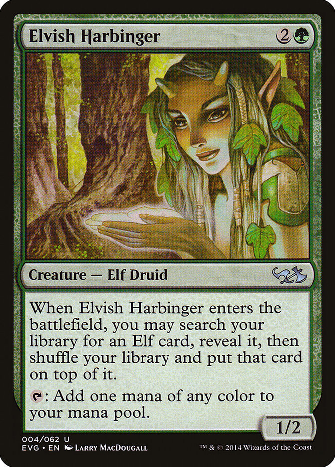 Elvish Harbinger (Elves vs. Goblins) [Duel Decks Anthology] | Gate City Games LLC