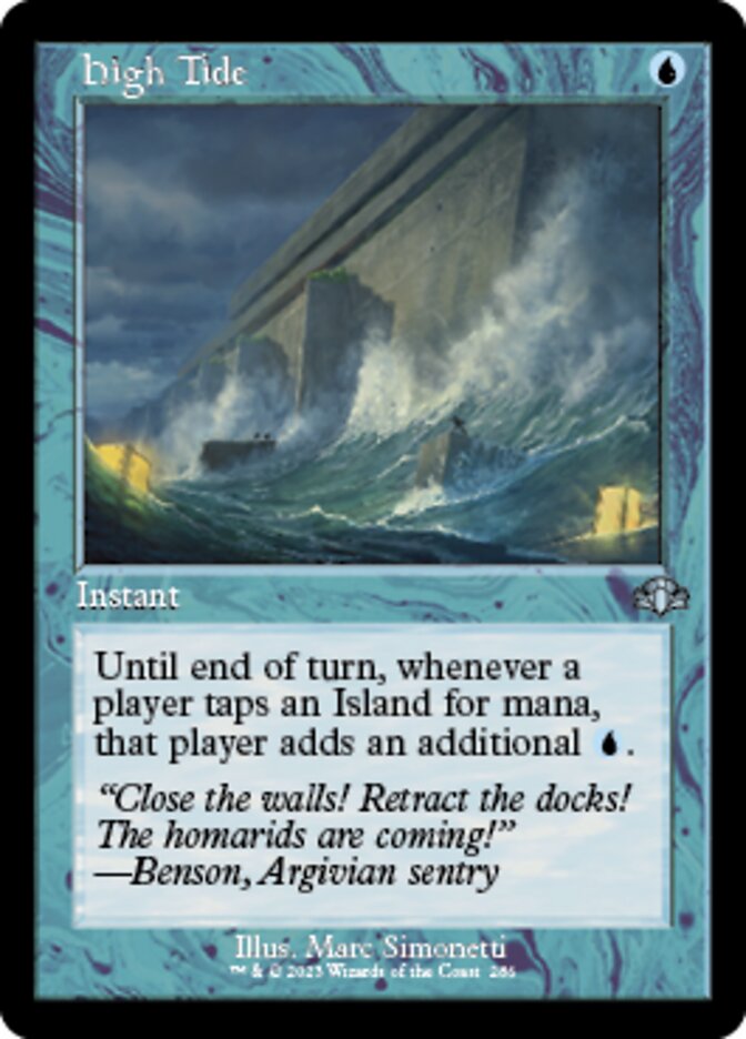 High Tide (Retro) [Dominaria Remastered] | Gate City Games LLC