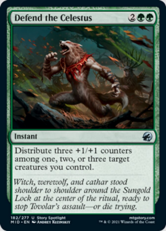 Defend the Celestus [Innistrad: Midnight Hunt] | Gate City Games LLC