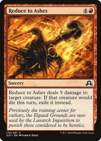 Reduce to Ashes [Shadows over Innistrad] | Gate City Games LLC