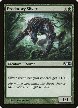 Predatory Sliver [Magic 2014] | Gate City Games LLC