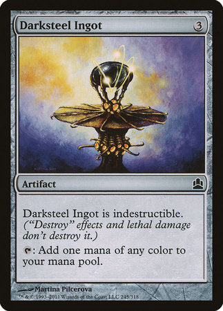 Darksteel Ingot [Commander 2011] | Gate City Games LLC