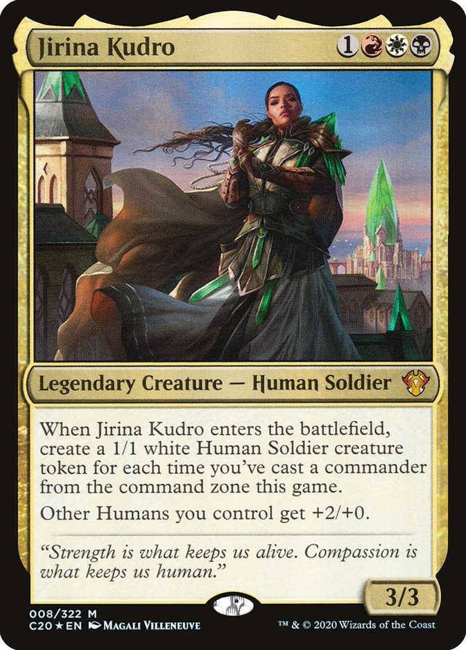 Jirina Kudro [Commander 2020] | Gate City Games LLC