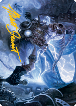 Insectile Aberration Art Card (Gold-Stamped Signature) [Innistrad: Midnight Hunt Art Series] | Gate City Games LLC