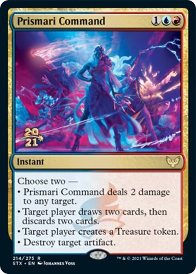 Prismari Command [Strixhaven: School of Mages Prerelease Promos] | Gate City Games LLC