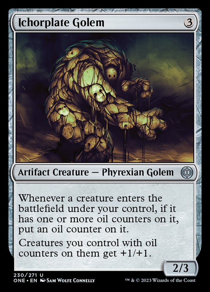 Ichorplate Golem [Phyrexia: All Will Be One] | Gate City Games LLC