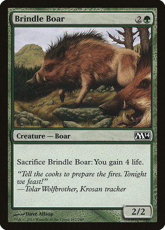 Brindle Boar [Magic 2014] | Gate City Games LLC