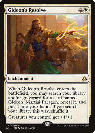 Gideon's Resolve [Amonkhet] | Gate City Games LLC