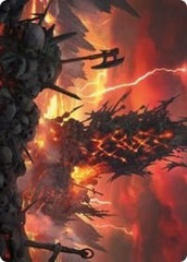 Immersturm Skullcairn Art Card [Kaldheim: Art Series] | Gate City Games LLC