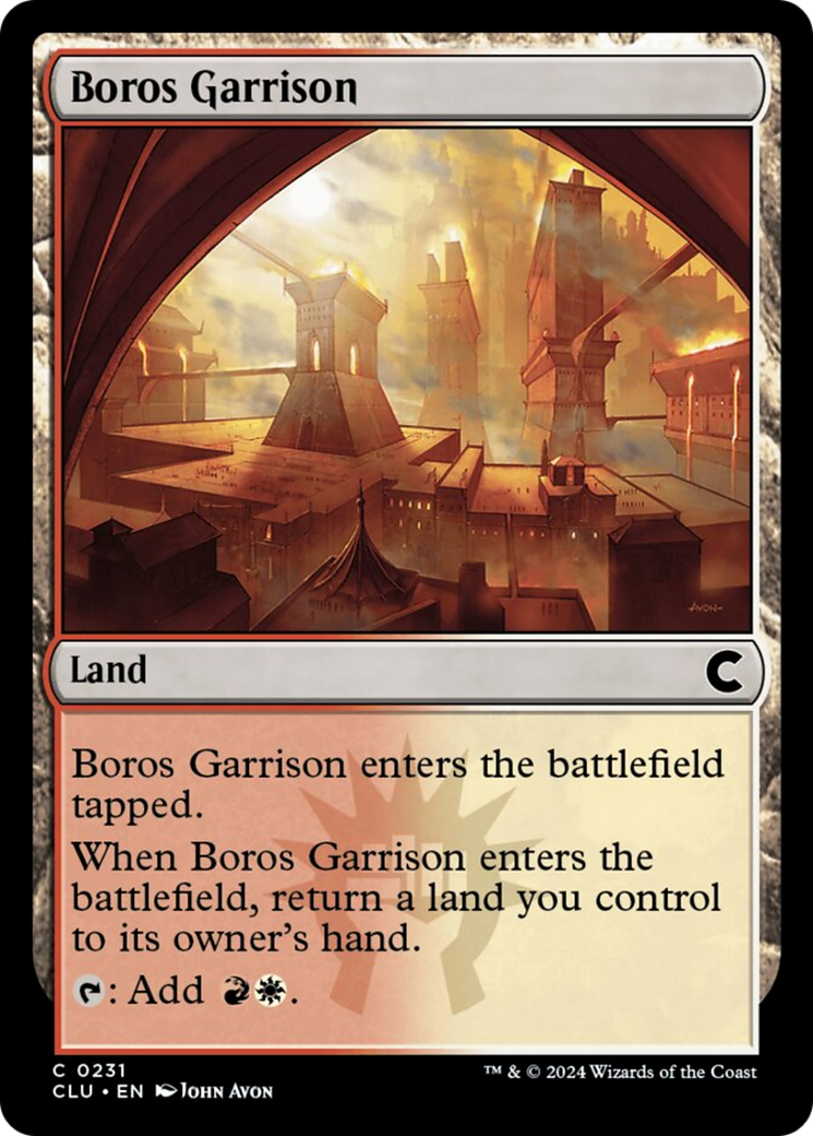 Boros Garrison [Ravnica: Clue Edition] | Gate City Games LLC