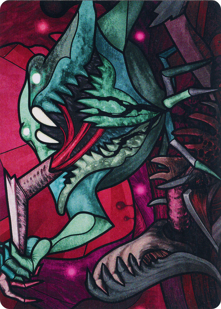 Yargle, Glutton of Urborg Art Card [March of the Machine Art Series] | Gate City Games LLC