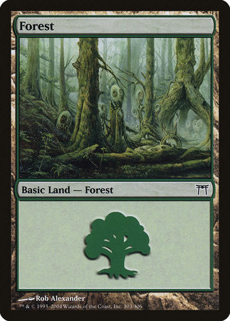 Forest (303) [Champions of Kamigawa] | Gate City Games LLC