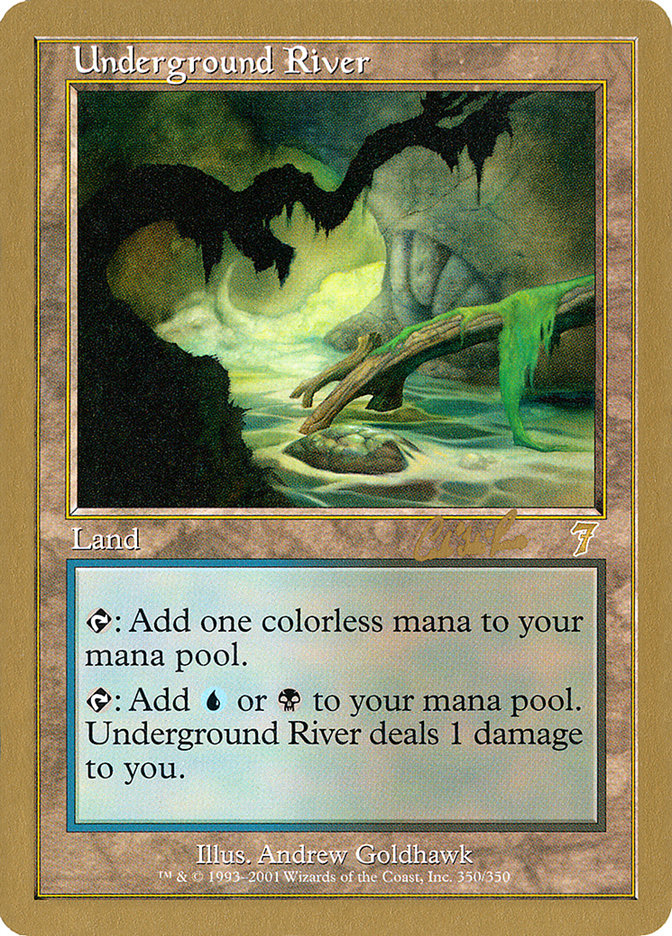 Underground River (Carlos Romao) [World Championship Decks 2002] | Gate City Games LLC