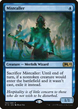 Mistcaller [Core Set 2019] | Gate City Games LLC