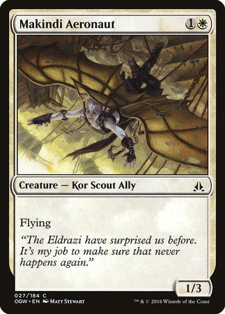 Makindi Aeronaut [Oath of the Gatewatch] | Gate City Games LLC