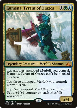 Kumena, Tyrant of Orazca [Rivals of Ixalan] | Gate City Games LLC
