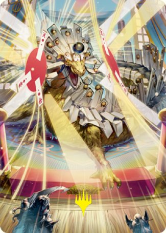 Spirit-Sister's Call Art Card (Gold-Stamped Signature) [Kamigawa: Neon Dynasty Art Series] | Gate City Games LLC