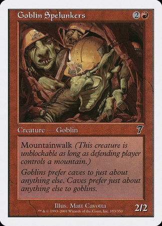 Goblin Spelunkers [Seventh Edition] | Gate City Games LLC