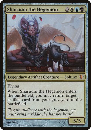 Sharuum the Hegemon (Commander 2013) [Commander 2013 Oversized] | Gate City Games LLC