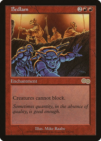 Bedlam [Urza's Saga] | Gate City Games LLC