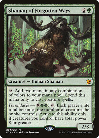 Shaman of Forgotten Ways [Dragons of Tarkir] | Gate City Games LLC