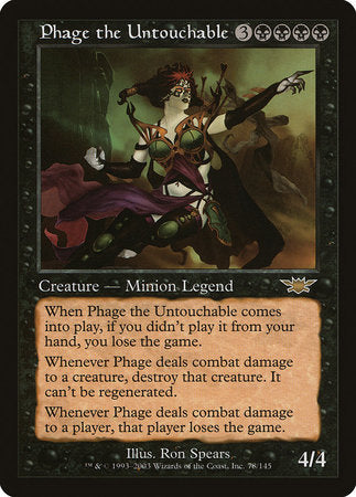 Phage the Untouchable [Legions] | Gate City Games LLC