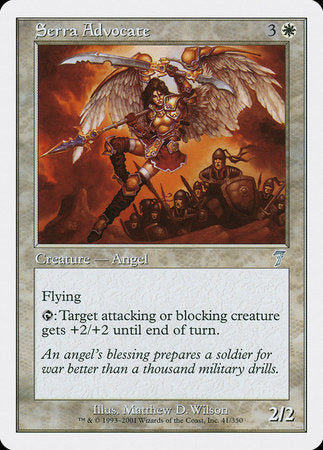 Serra Advocate [Seventh Edition] | Gate City Games LLC